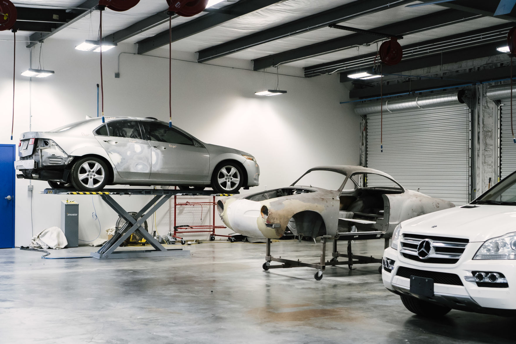 Mount Pleasant Collision interior
